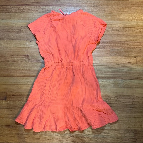 S’EDGE Raleigh Dress In Blood Orange M (a3 - Picture 2 of 8